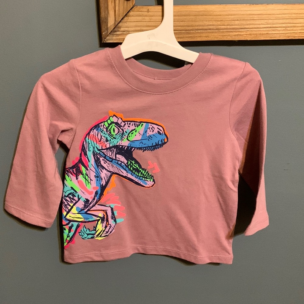 🦕NWT Purple Long-Sleeve Cat & Jack T-Shirt